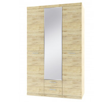Трехстворчатый шкаф для одежды с зеркалом Оскар 3D2S