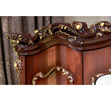 Шкаф 5-х дверный Элиза Люкс (орех)