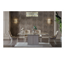 Обеденный стол с тумбой Gravita (Гравита) GRAV-14T слоновая кость