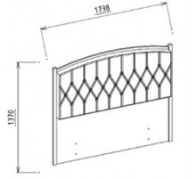 Кровать Палвин PALV-26