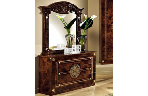 Комод с зеркалом Рома (орех)