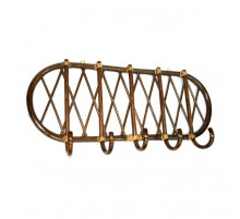 Вешалка настенная Classic Rattan 25/03 из натурального ротанга