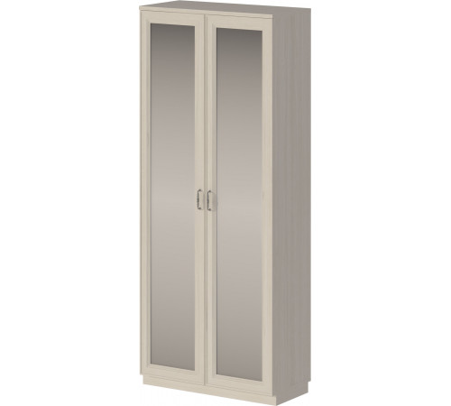 Шкаф двустворчатый для одежды с зеркалом в прихожую Валенсия ВС-204.02