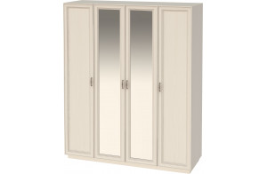 Шкаф четырехстворчатый с зеркалом Валенсия ВС-183.03