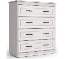 Комод Неаполь Ясень анкор светлый (патина "серебро")