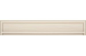 Полка навесная 1  1300 Сиена (Бодега Белый)