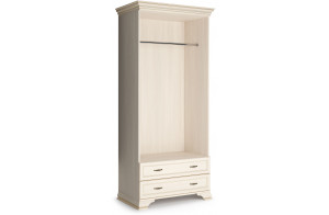 Шкаф Сиена 2-х дверных (Бодега Белый)