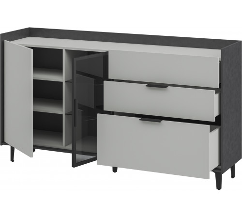 Гостиная Модена Металл Бруклин/Лунный Камень