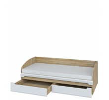 Односпальная кровать с 2-мя ящиками Леонардо МН-026-12