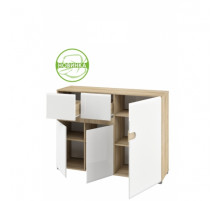 Тумба-комод в гостиную Леонардо МН-026-16 белый