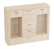 Широкий комод с баром для гостиной Элана 