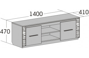 Тумба под телевизор для гостиной Элана
