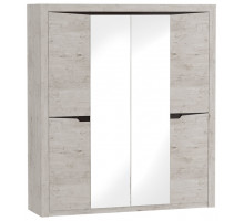 Шкаф для одежды четырехдверный Соренто 