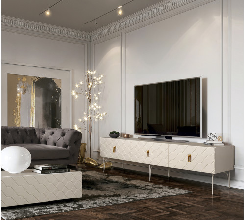 Тумба под ТВ для гостиной Богемия Фарфале (Bogemia Farfalle) БМТ-2(Fa)