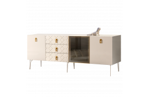 Комод для гостиной Богемия Фарфале (Bogemia Farfalle) БМКМ-5(Fa) [4]