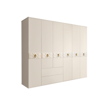 Шестистворчатый шкаф для одежды с ящиками Богемия Фарфале (Bogemia Farfalle) БМШ2/61 (Fа)