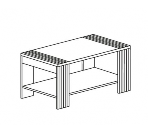 Столик журнальный Орлеан 843 ясень темный