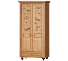 Двухдверный шкаф для одежды Ралли 853