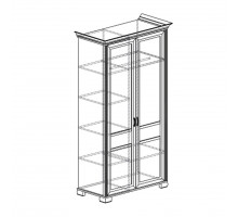 Двухдверный шкаф для одежды Флора 901